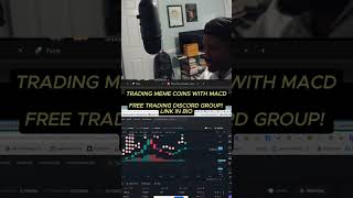 TRADING MEME COINS WITH MACD  Join the Free Discord In My Bio [upl. by Dowdell]