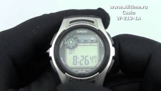 Мужские японские наручные часы Casio W2131A [upl. by Horst]