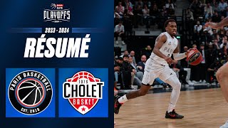 Paris vs Cholet  Resume 20232024  LNB Officiel [upl. by Peacock44]