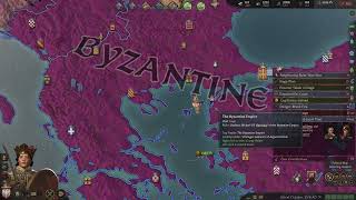 Crusader Kings 3  Lets Play Part 7  Sacking Constantinople [upl. by Einwat]