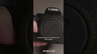 What Is Their Maximum ISO Canon 250D vs Canon 2000D Rebel T7 [upl. by Edaw]