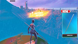 NEW LEBEAUS BO Pickaxe Gameplay In Fortnite Solo win [upl. by Aennyl]