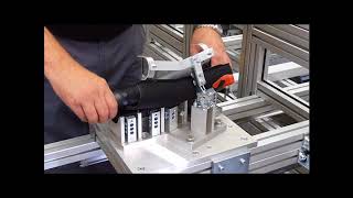 Mezger Stapling Head System  Automotive Parts Stapling [upl. by Skoorb]