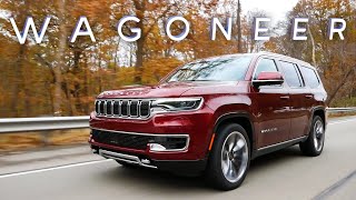 Review 2022 Jeep Wagoneer Series 3  Better than Tahoe and Expedition [upl. by Elleb886]