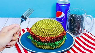 Magnet Challenge  Best of COOKING Compilation With ASMR Magnet Balls [upl. by Lebezej]