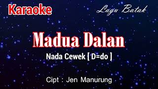 Karaoke  Mardua dalan Nada Cewek [upl. by Eseerehc]