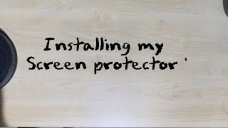 How to install my Paperlike Screen Protector on my iPad Air M2 2024 [upl. by Udenihc23]