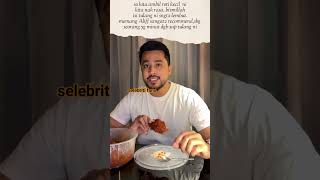 Aliff Aziz Makan Sup Tulang Merah Dari Eyangs Kitchen [upl. by Nwahs]