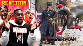 SPIDERMAN NO WAY HOME  Official Teaser Trailer Reaction [upl. by Eeliram]