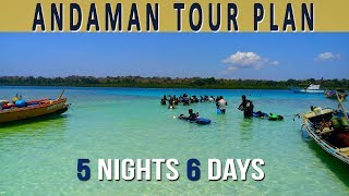 Andaman Tour Plan  5 Nights 6 Days Andaman Tour [upl. by Odoric825]