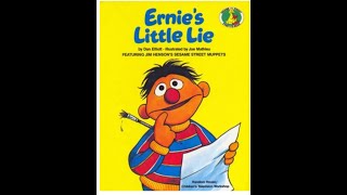 Book Review Sesame Street Ernies Little Lie [upl. by Lledor]