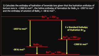 Enthalpies of Solution and Hydration Questions [upl. by Sarena]