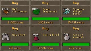 AFK OSRS Money Making Guide 2024  Bot Dump Flipping [upl. by Adnima]