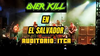 📢 OVERKILL EN EL SALVADOR PARTE DEL SETLIST 2024  AUDITORIO ITCA🤘🏼🇸🇻 [upl. by Wallraff961]