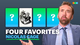 Four Favorites with Nicolas Cage [upl. by Akinahc]