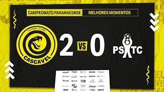 MELHORES MOMENTOS CASCAVEL 2 x 0 PSTC  CAMPEONATO PARANAENSE 2024  5º RODADA [upl. by Hyrup580]