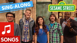 Sesame Street Pentatonix Sings to Five Lyric Video [upl. by Oitaroh94]