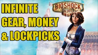 Bioshock Infinite PS4XB1  Infinite Gear Money amp Lockpicks Glitch [upl. by Inverson91]