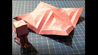 Bacteriophage Quick origami tutorial [upl. by Akeihsat]