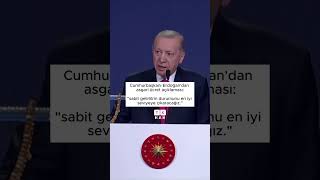 ERDOĞANDAN Asgari ücret açıklaması sondakika [upl. by Dibbell]