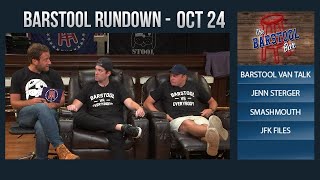 Barstool Rundown  October 24 2017 [upl. by Nahgam339]