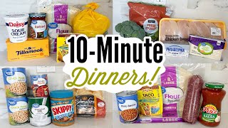 10 MINUTE DINNERS  5 TASTY amp EASY MEALS READY IN 10 MINUTES  JULIA PACHECO [upl. by Maurise]