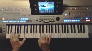 BISCAYA James Last Cover auf Yamaha Tyros 4 [upl. by Dennard529]