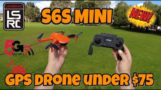 New 150gram 70 LSRC  S6S Mini Brushless GPS Drone Review [upl. by Bradshaw]