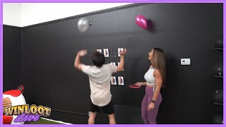 Emotional Support Balloons Help Matt Nail Every Challenge For Cash On Winloot Live In The Gym [upl. by Sacrod]