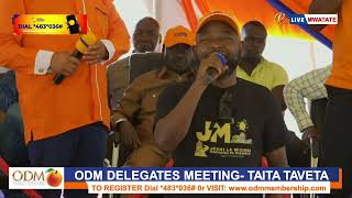 quotKazi ikikushinda Shukaquot ODM Delegates REACT to RUTO botched Rally today in Kiutine Meru [upl. by Ayoras493]