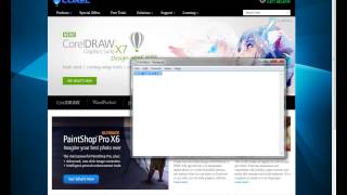 cara download corel draw x7 [upl. by Hazlip131]