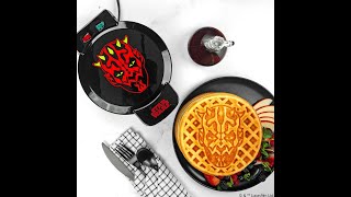 Star Wars Darth Maul Round Waffle Maker [upl. by Edward]