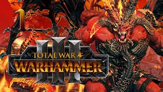 Total War Warhammer 3 Campaign 1  Skarbrand Exiles of Khorne [upl. by Alford]