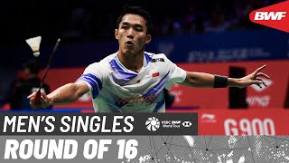 LINING China Masters 2024  Jonatan Christie INA 6 vs Lu Guang Zu CHN  R16 [upl. by Euqininod622]