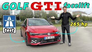 2025 VW Golf GTI facelift  with more hot hatch power out of the crisis [upl. by Ahseat]