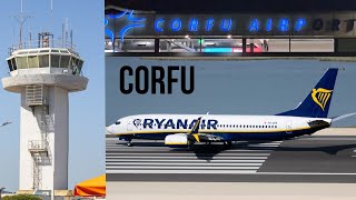 Planespotting at Corfu  June 18 2024 [upl. by Lahcsap214]