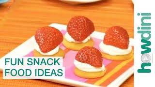 Easy Snack Recipes For Kids  Fun Snack Food Ideas [upl. by Anelej378]