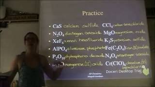 Chapter 2 Atoms Molecules amp Ions Part 2 and Chapter 3 Stoichiometry Part 1 [upl. by Sldney186]