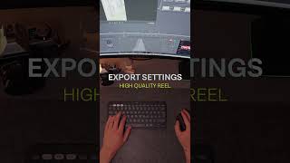 Safe these export settings [upl. by Osnofledi]