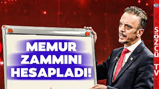 SGK Uzmanı Memur Maaşını Tek Tek Hesapladı İşte Zam Oranları [upl. by Ahsehyt390]