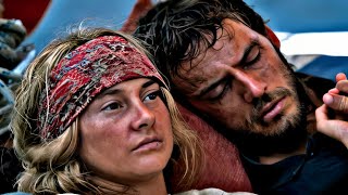 A Couple Lost in the Ocean  Adrift 2018 Survival Thriller Movie Explained in HindiUrdu [upl. by Aramac666]