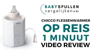 Chicco flessenwarmer op reis review nederlands [upl. by Lesley]