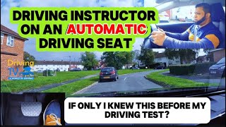 Driving Instructor On Driving Seat In An Automatic Car  If Only I Knew This Before My Driving Test [upl. by Efren]