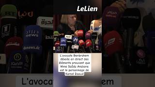 Benbrahem dévoile en direct des éléments prouvant que Mme Saâda est le personnage de Kamel Daoud [upl. by Nihhi526]