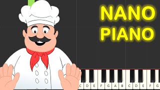 BabyTV  The Bakers Song Piano Tutorial [upl. by Barber816]