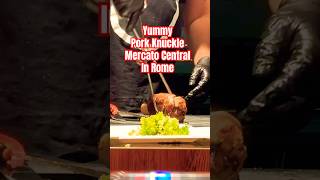 Pork Knuckle Mercato Central Rome shorts food foodie foodinrome fyp reels ytshorts trending [upl. by Eciralc]