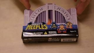 Unboxing Mighty Meeples DC Justice League Collection Tin [upl. by Adnoraj]