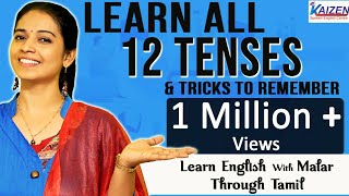 Learn all 12 tenses in 30 minutes through Tamil  Speak English by Using Tenses [upl. by Colombi]