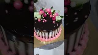 Birthday cake design chocolatecakedesign birthdaycakeshorts viral [upl. by Leak]