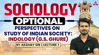 UPSC Sociology Optional  Perspectives on Study of Indian Society  Adda247 IAS [upl. by Jochebed]